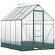 image 1 of Outsunny Walk-in Greenhouse Garden Polycarbonate Aluminium w/ Window