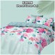 image 5 of VELVETIO Edith Complete Duvet Cover Set with Fitted Sheet Breathable Bedding Quilt Blue | Double