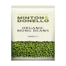 Minton & Donello Organic Mung Beans 6 x 500g