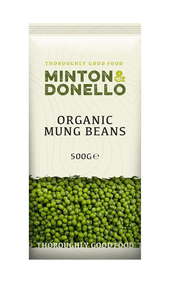 image 1 of Minton & Donello Organic Mung Beans 6 x 500g