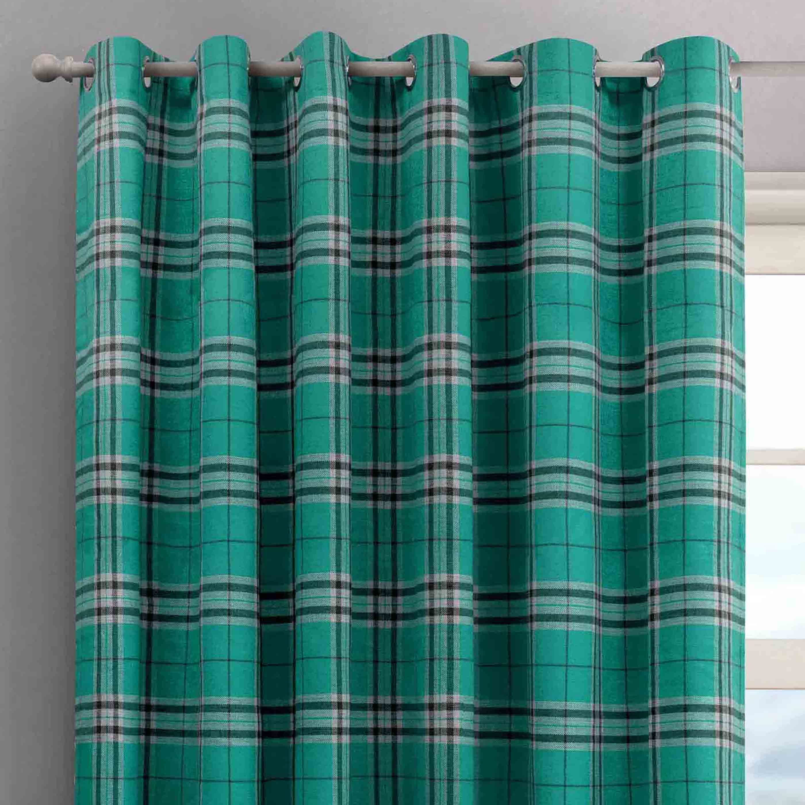 Check In Kiosk Intimates Hugo Check Ring Top Curtains - Tesco Groceries