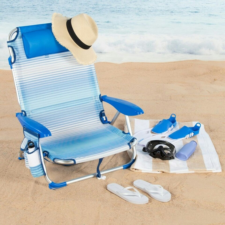 image 1 of Beach Chair Aktive 51 x 76 x 45 cm (2 Units) N/A