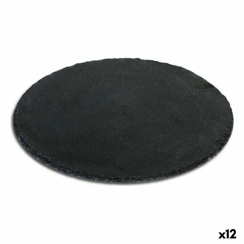 image 1 of Flat Plate Santa Clara Alfares Board Ø 25 cm 6 mm (12 Units) N/A