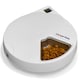 image 2 of Closer Pets Five-Meal Automatic Pet Feeder with Stainless Steel Bowl Inserts (C500) White