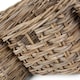 image 3 of Set of 3 Rectangular Grey Rattan Storage Baskets | Grey | Grey | Not provided