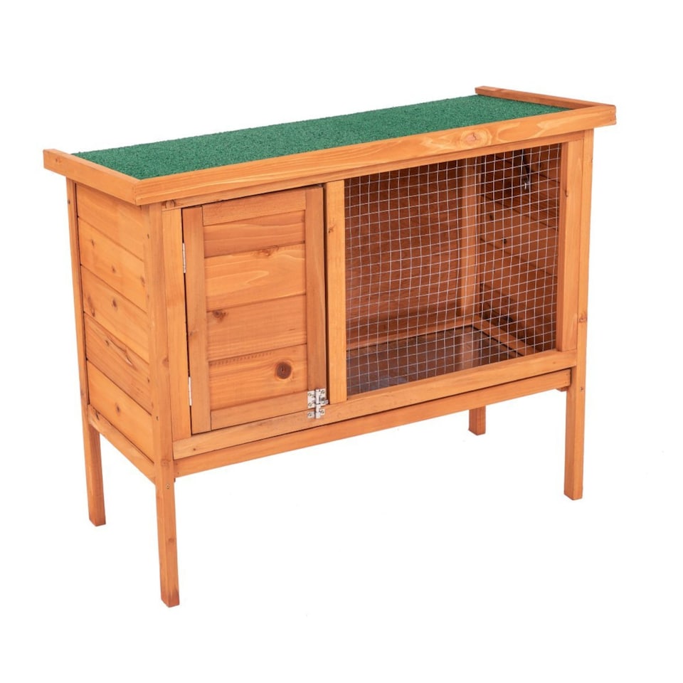 image 1 of Single Rabbit Hutch 820x390x700mm