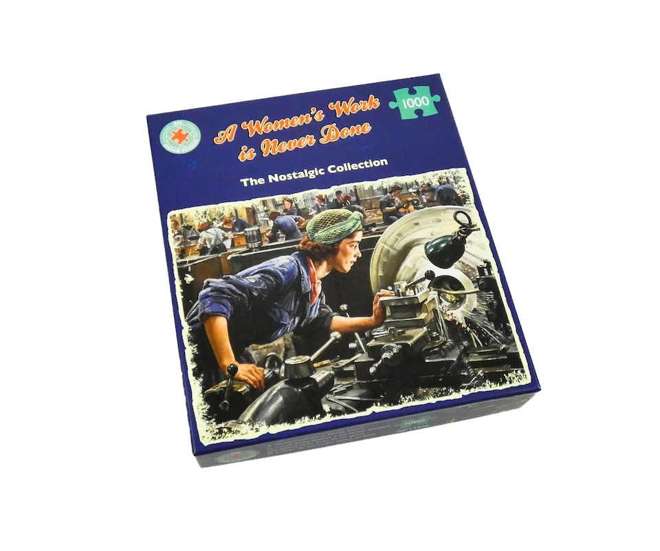 image 1 of A Woman's Work is Never Done 1000 Piece Jigsaw Puzzle