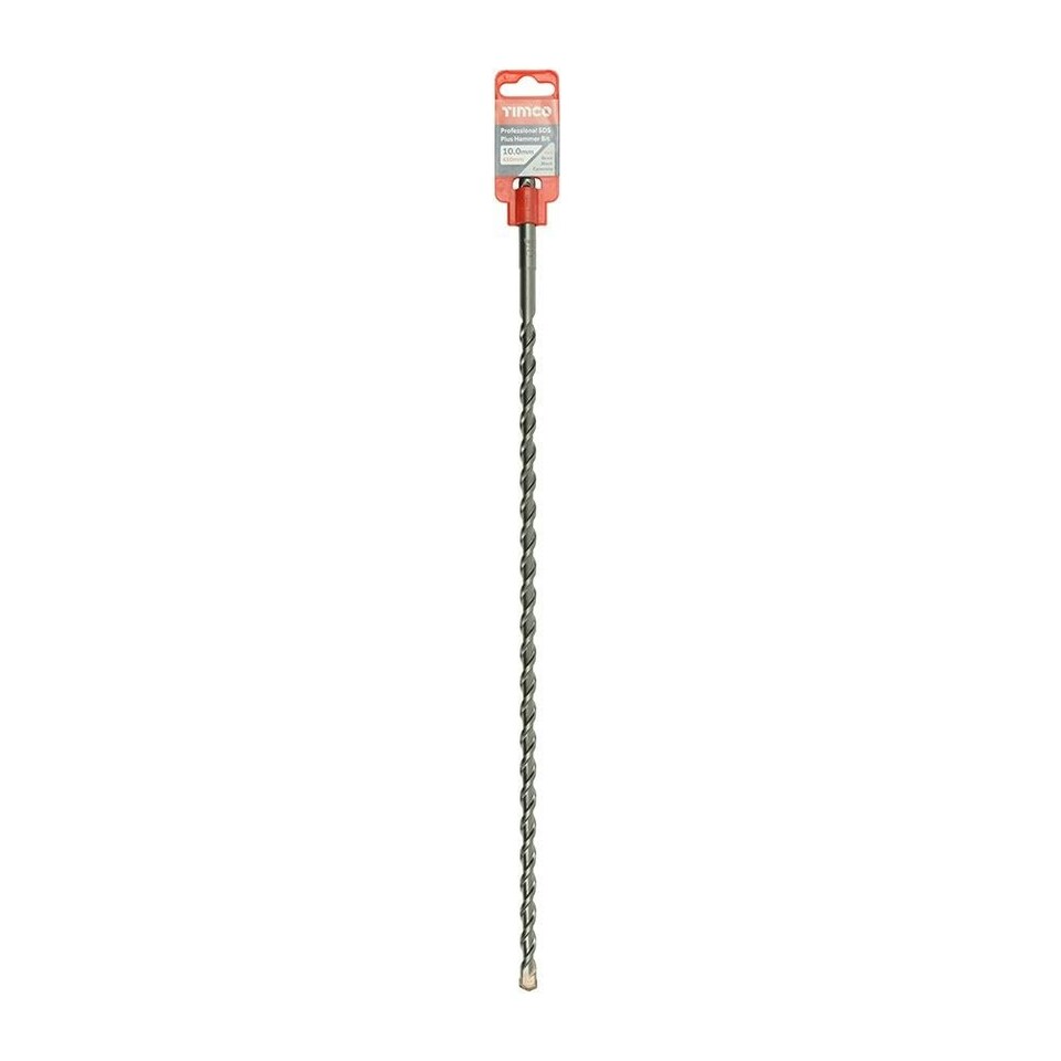 image 1 of Timco - Professional SDS Plus Hammer Bit (Size 10.0 x 450 - 1 Each)