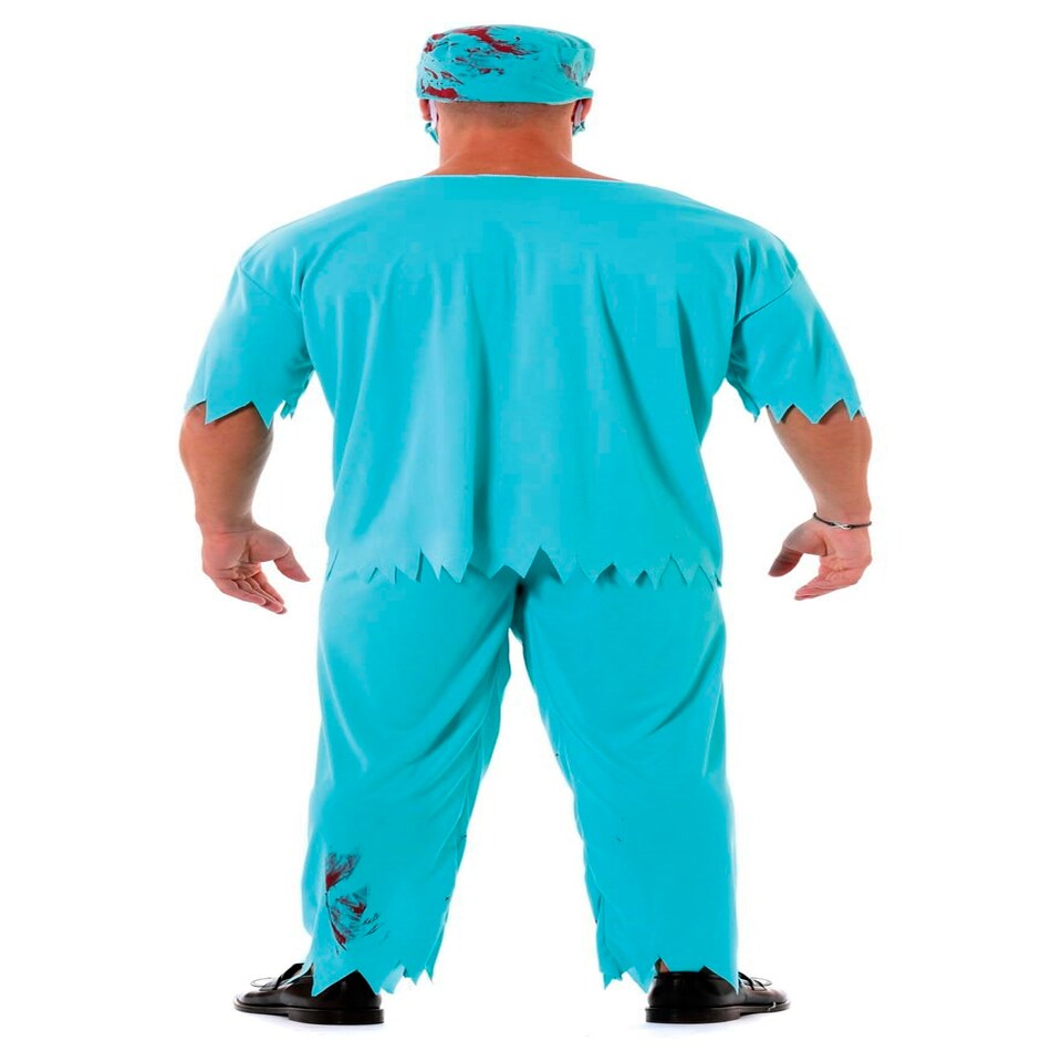 image 1 of Fancy Dress Adult Zombie Surgeon - L