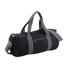 Bagbase Original 20L Duffle Bag - Black/Grey - One Size