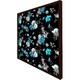 image 3 of Blue roses (Picutre Frame) Brown | Oak | XS