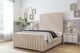 image 2 of Sloomy Madison Sand Naples Bed Frame With 50" Upholstered Headboard 6' Super King