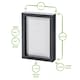 image 4 of Nicola Spring A5 (6 x 8") Photo Frame - Black/White Mount - 3D Photo Frame Picture Frame Box Portrait Display Case (23.5 x 17cm)