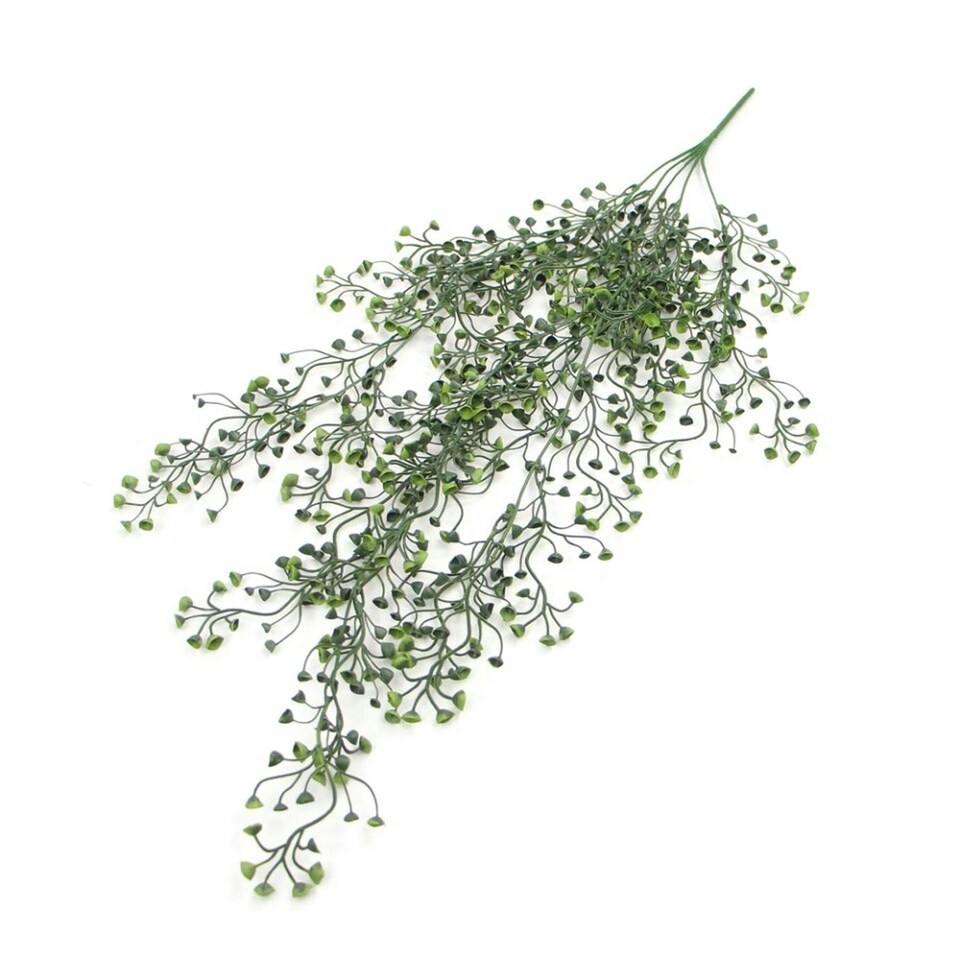 image 1 of Hanging UV and Fire Resistant Artificial String Pearl Plant 75cm