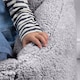 image 4 of Kids Teddy Bear Armchair Bean Bag Grey Childrens Bean Bags Set of 2