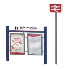 Bachmann Scenecraft Station Signage Set (Pre-Built)