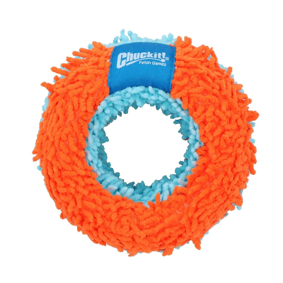 image 1 of 1PK Small Indoor Lightweight Soft Interactive Plush Roller Dog Puppy Play Toy Gift