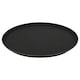 image 1 of Argon Tableware Round Non-Slip Serving Tray - 35cm - Black