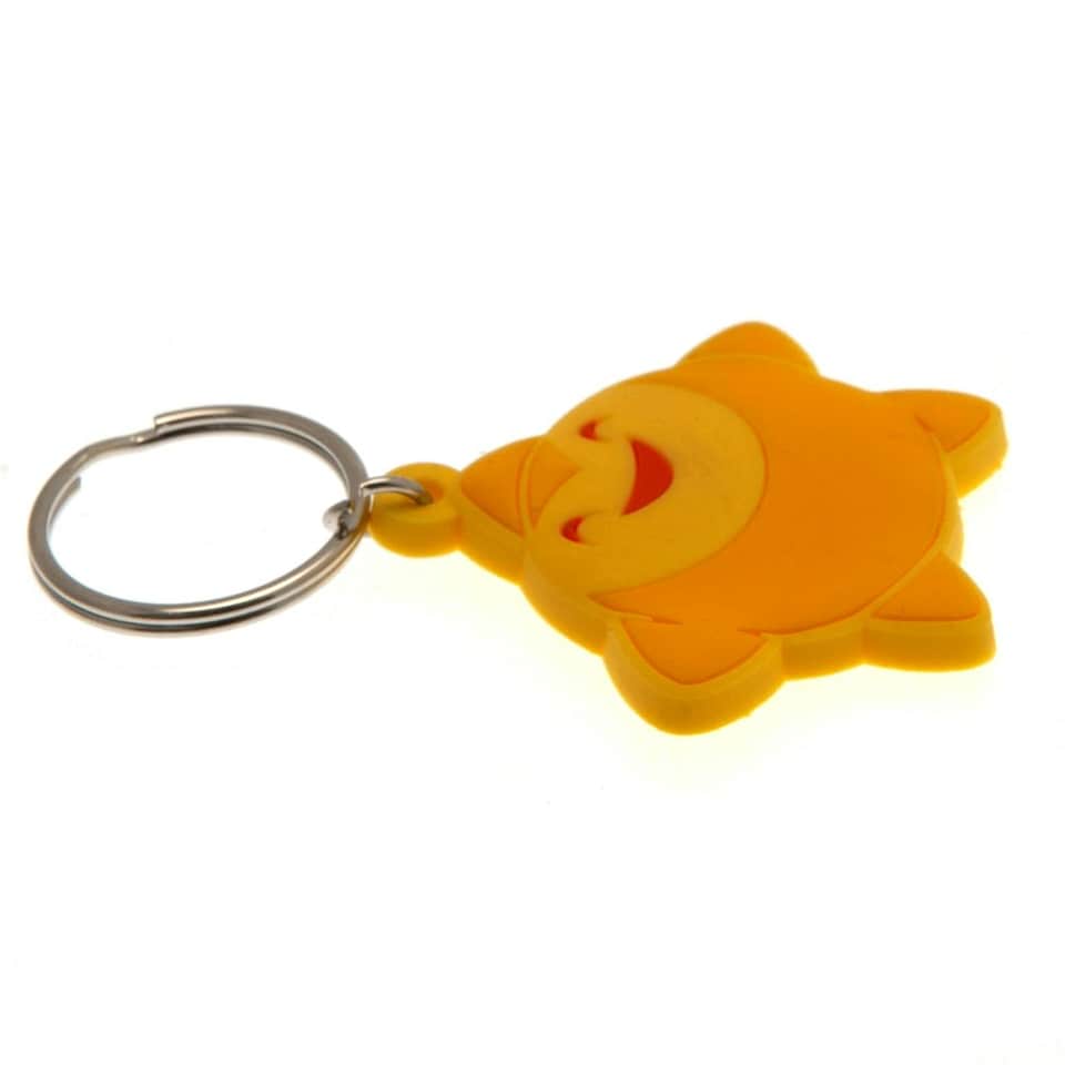image 1 of Wish PVC Star Keyring - Yellow - One Size