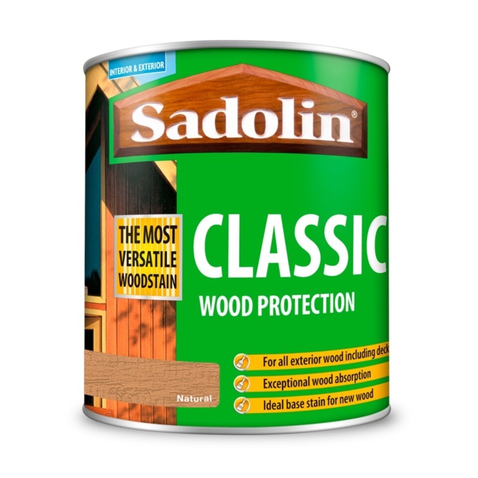 image 1 of Sadolin Classic Wood Protection 1L Natural