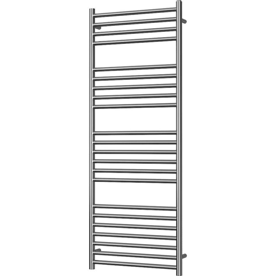 image 1 of Aston Straight Heated Towel Rail Bathroom Radiator Stainless Steel (H) 1400mm x (W) 500mm