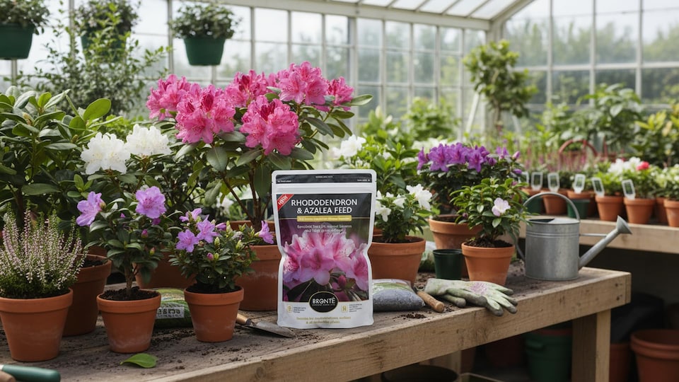 image 1 of Rhododendron and Azalea Fertilizer Feed 120g Controlled Release Ericaceous Plant Food Slow Release Granules