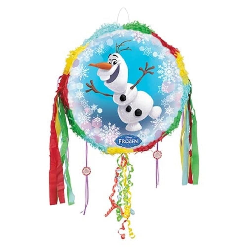 Disney Frozen Olaf Round Pull String Pinata