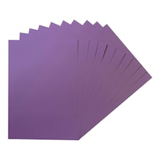 Pack of 100 A5 Coloured Paper 75gsm Sheets | Purple | Light Purple | A5 | 1