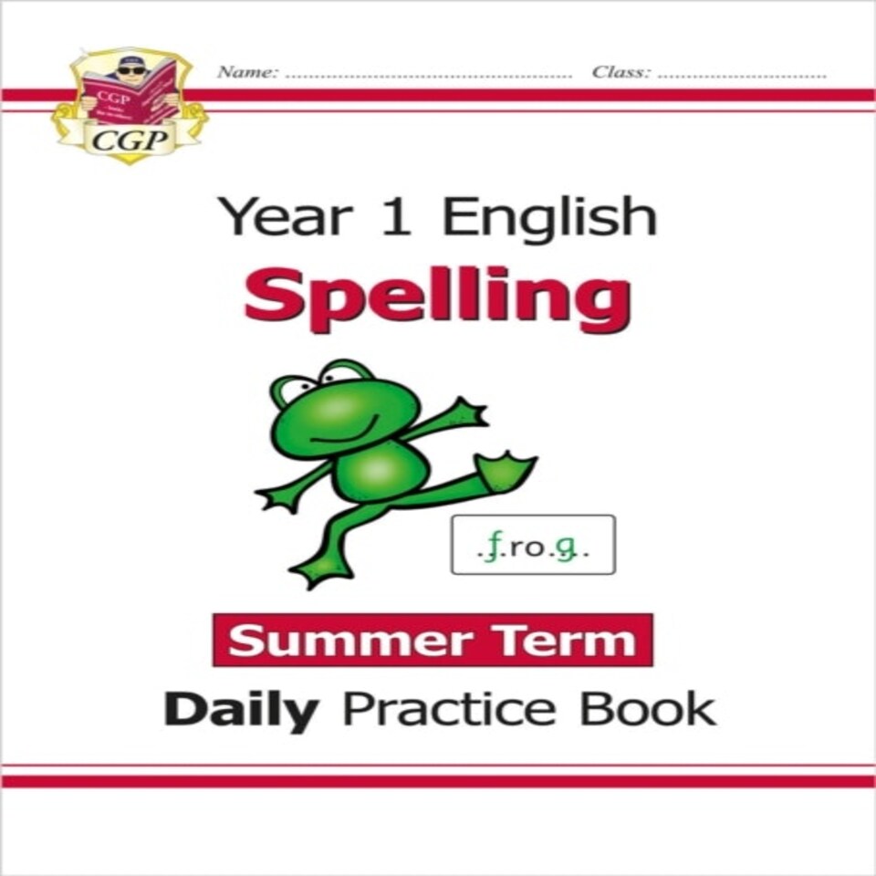 Ks1 Spelling Year 1 Daily Practice Book: Summer Term