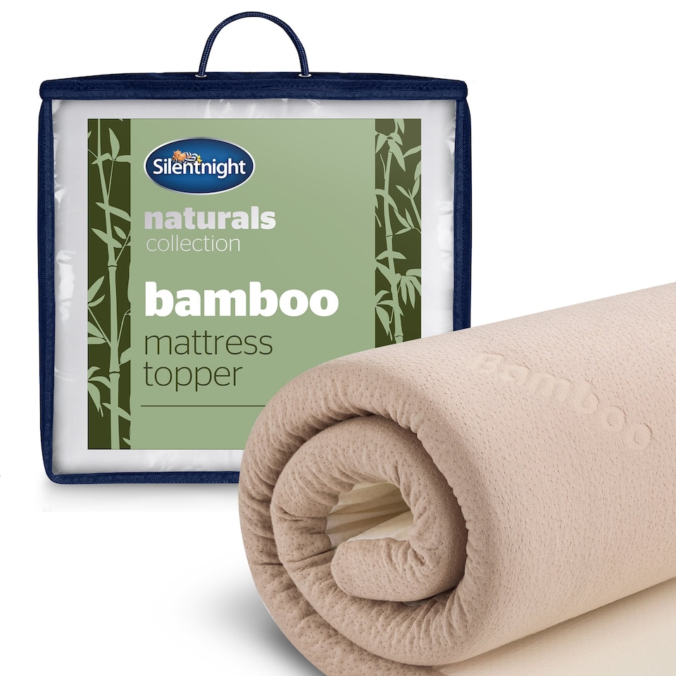 image 1 of Silentnight Bamboo Mattress Topper