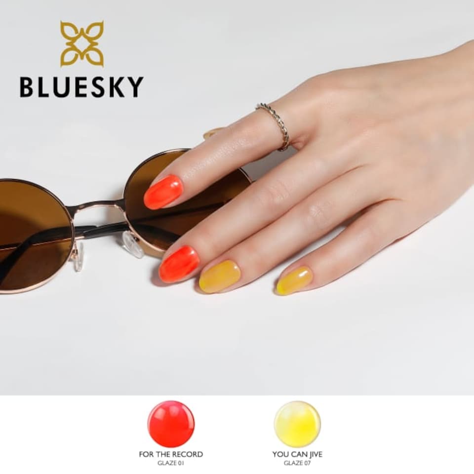 image 1 of Bluesky Yellow Gel Polish - You Can Jive - Glaze 10ml