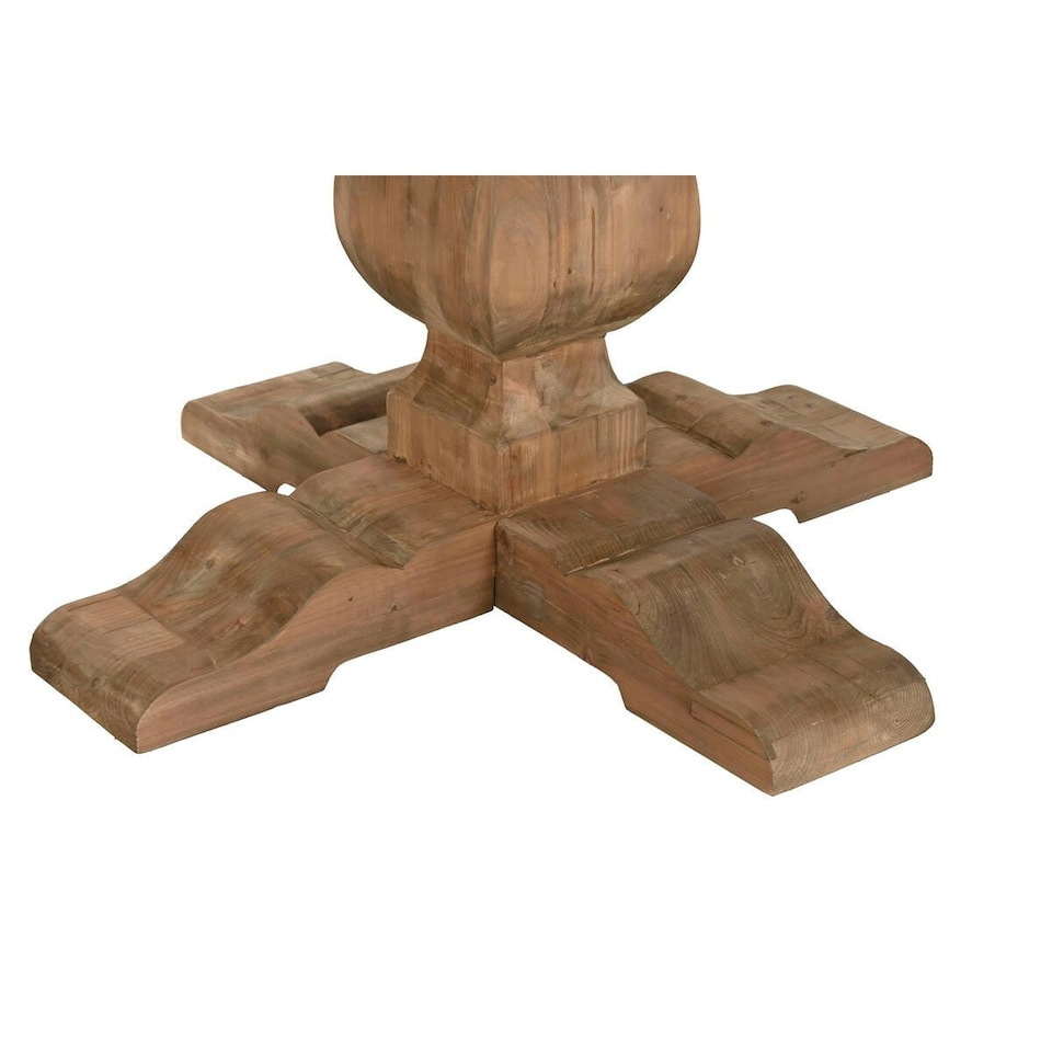 image 1 of Dining Table Home ESPRIT Recycled Wood Fir wood 140 x 140 x 76 cm N/A