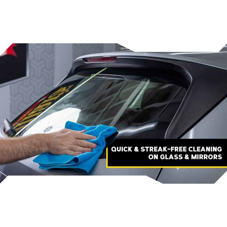 image 1 of Meguiar's Perfect Clarity Glass Towel 6/CV 16 x 16 Blue X190301EU