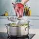 image 7 of Silicone Hot Grab Mini Oven Mitt, Hot Print Green