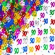 image 5 of 14g Mixed Happy 90th Birthday Confetti