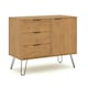 image 3 of Core Products Augusta Industrial Pine Sideboard 1 Door, 3 Drawers H73.6cm x W90.0cm x D43.0cm Brown