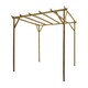 image 1 of Wood Garden Pergola 2 Sizes Available