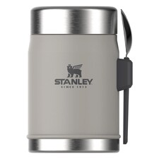 Legendary Food Jar + Spork 0.4L Lunch Container | Grey | Grey | 0.4L | 1