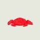 image 4 of Warmies Plush Crab Microwavable Weighted Teddy