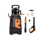 image 1 of Yard Force 2800W Dual Pump High Pressure Washer 150Bar, 800L/h Flow Rate, Digital Spray Gun & 8m Hose | Black