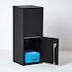 image 9 of SMART PARCEL BOX® Large Front & Rear Access Black Black