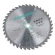 image 4 of 2pc 250mm TCT Circular Saw Blades 40 and 60 Teeth with Adapter Rings TE321
