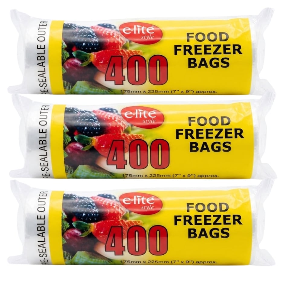 image 1 of Elite Food Freezer Bags 7x9" 400s - Pack of 6