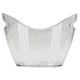 image 9 of 2x Large Clear Acrylic Ice Bucket Wine Champagne Drinks Cooler Party Chiller Tub