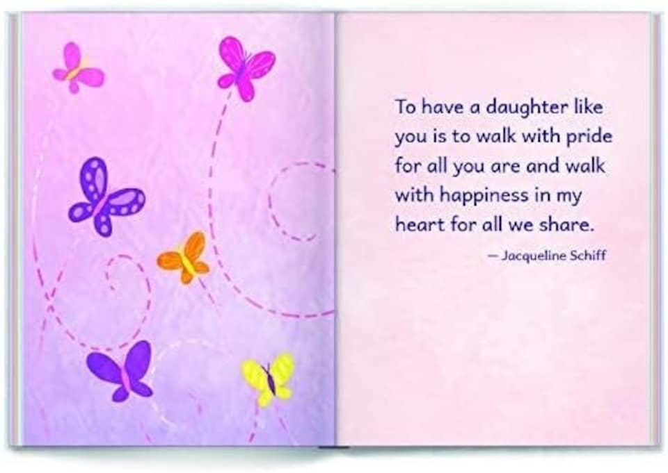 image 1 of Little Keepsake Book "A Daughter is Life's Greatest Gift" for Birthday, Graduation, Christmas