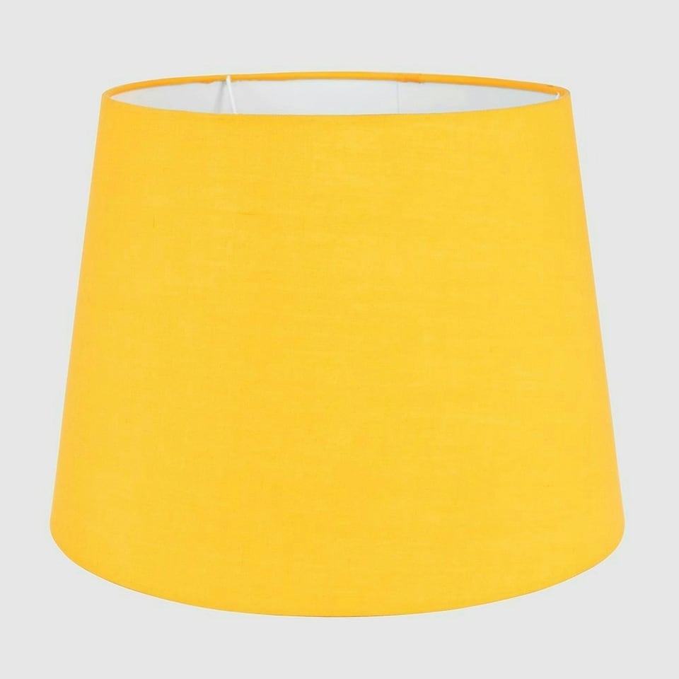image 1 of ValueLights Aspen Large Yellow Floor Lamp Shade