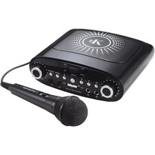 Professional Karaoke Machine with Microphone | Bluetooth CDG Karaoke System for TV
