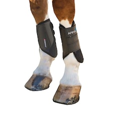 ARMA Front Horse Cross Country Boots - Black - X Full