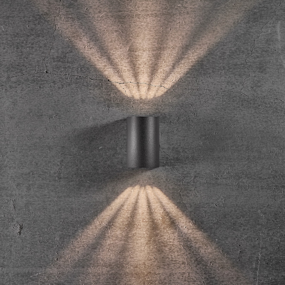 image 1 of Asbol Round | Wall light | Black | Black | Black