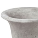 image 2 of Tall Stone Effect Urn Planter - Ceramic - L41 x W41 x H82 cm Grey